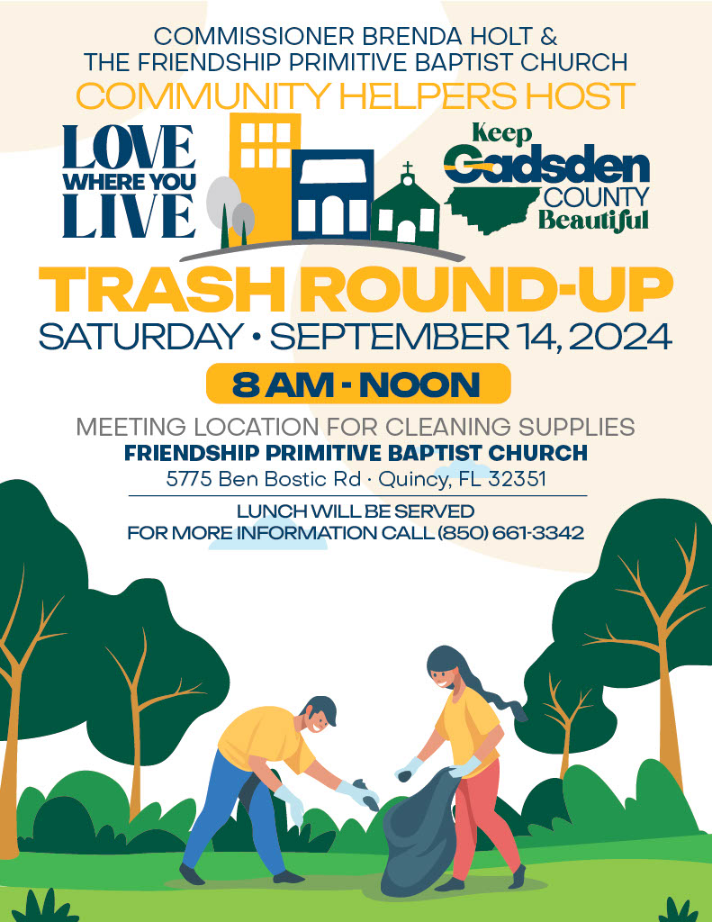 Gadsden Friendship Community Clean up