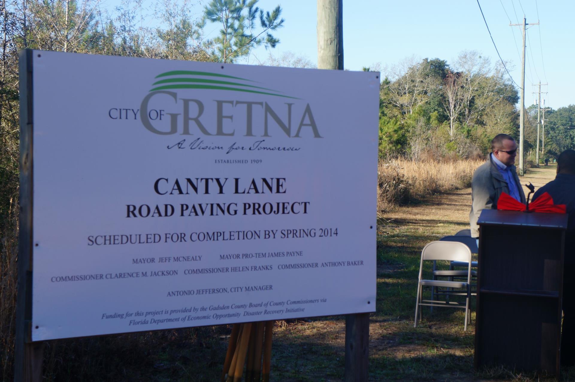 Canty Lane Road Paving Project